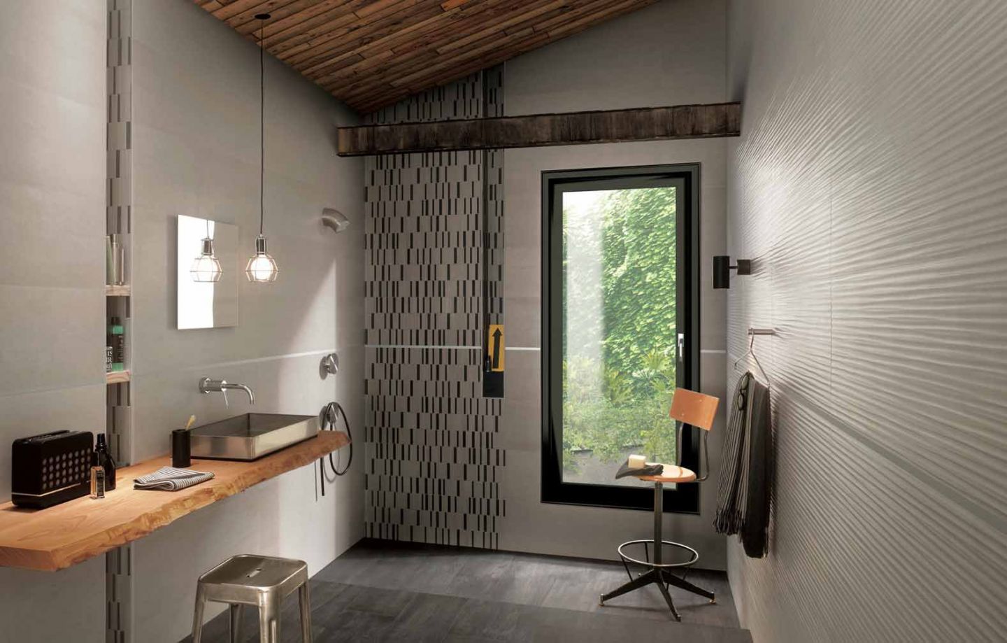 FAP Ceramiche - Meltin - Cemento 30,5x91,5 Trafilato Cemento 30,5x91,5